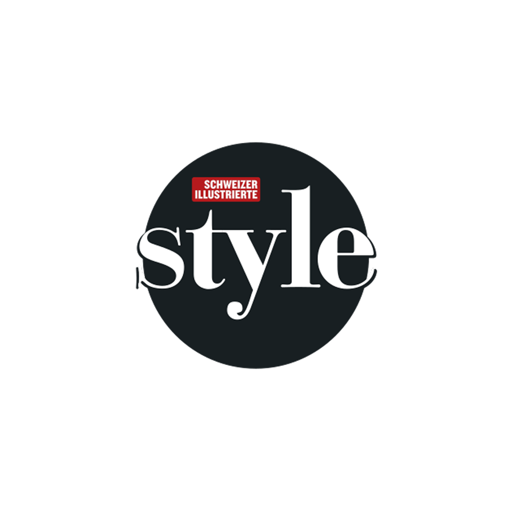 Dr. Liv Kraemer Skincare press logo of Schweizer Illustrierte Style Logo in front of white background