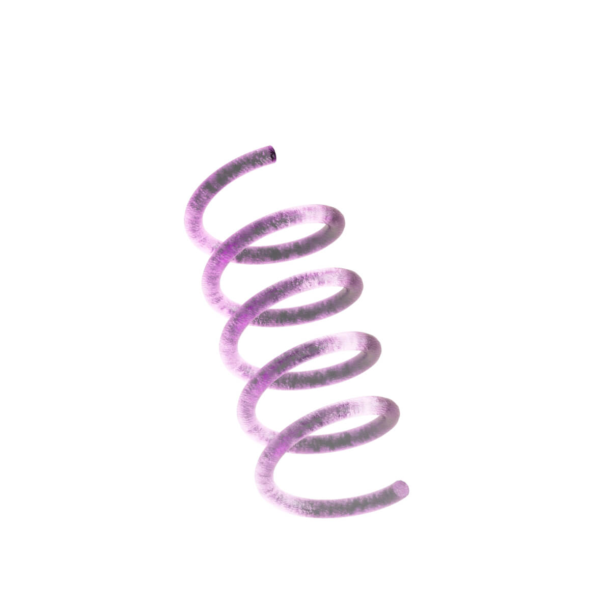 A 3d depiction of a healthy collagen spiral.